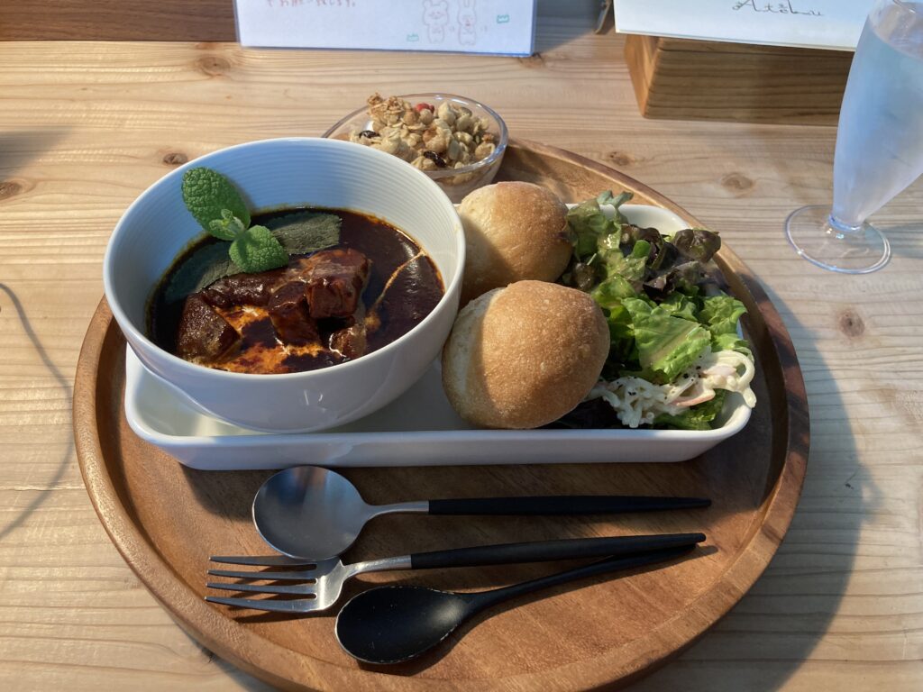 AteLu（アテール）ランチ（ビーフシチュー）