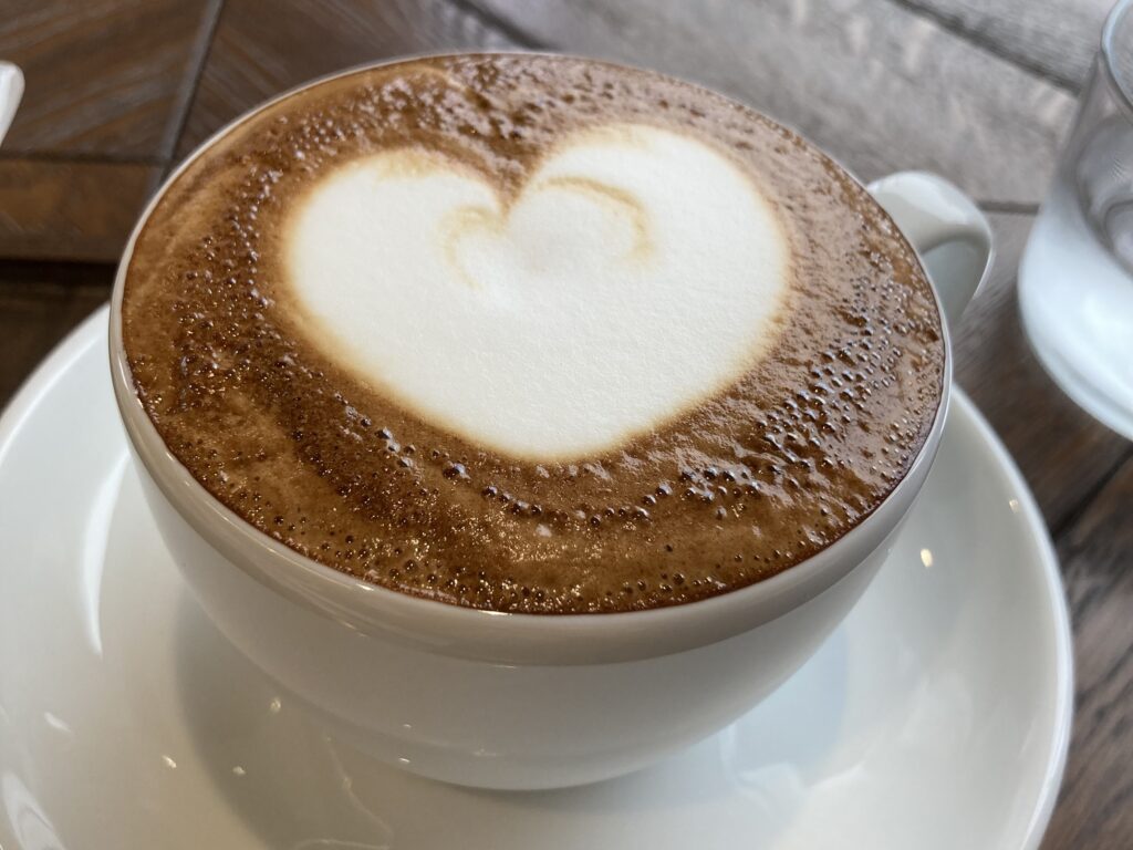 ひだまりカフェ（つくば市）カプチーノ