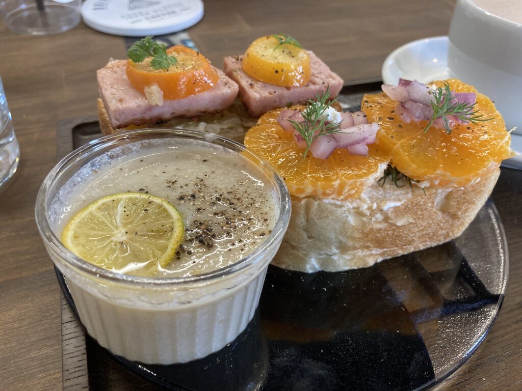 ひだまりカフェ（つくば市）2025年1月の特別トースト