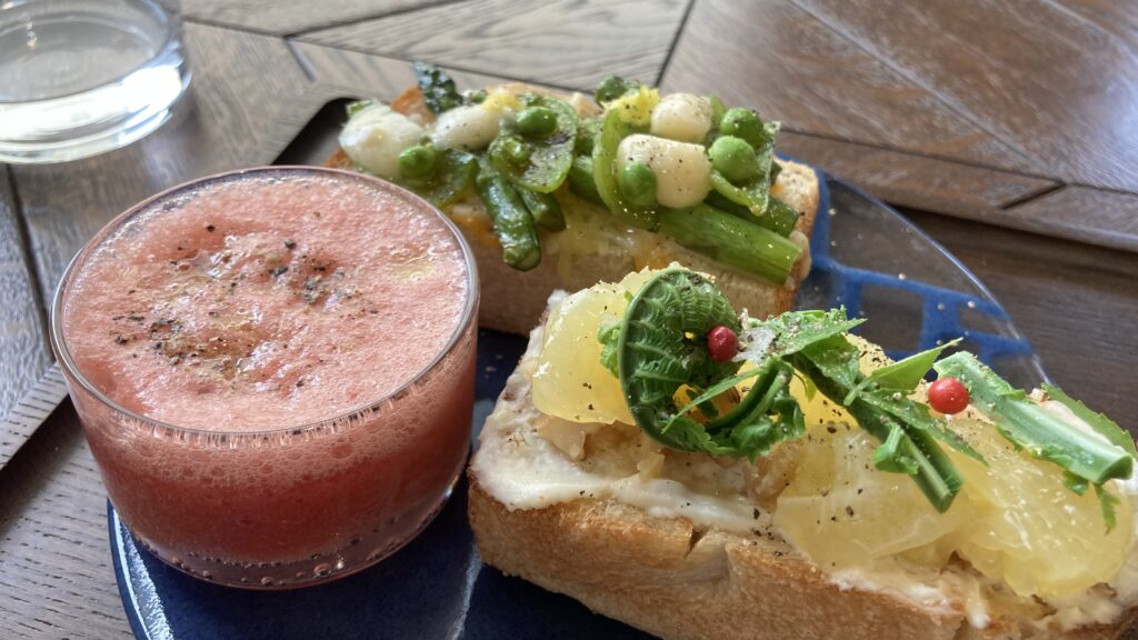 ひだまりカフェ（つくば市）2025年4月の特別トースト