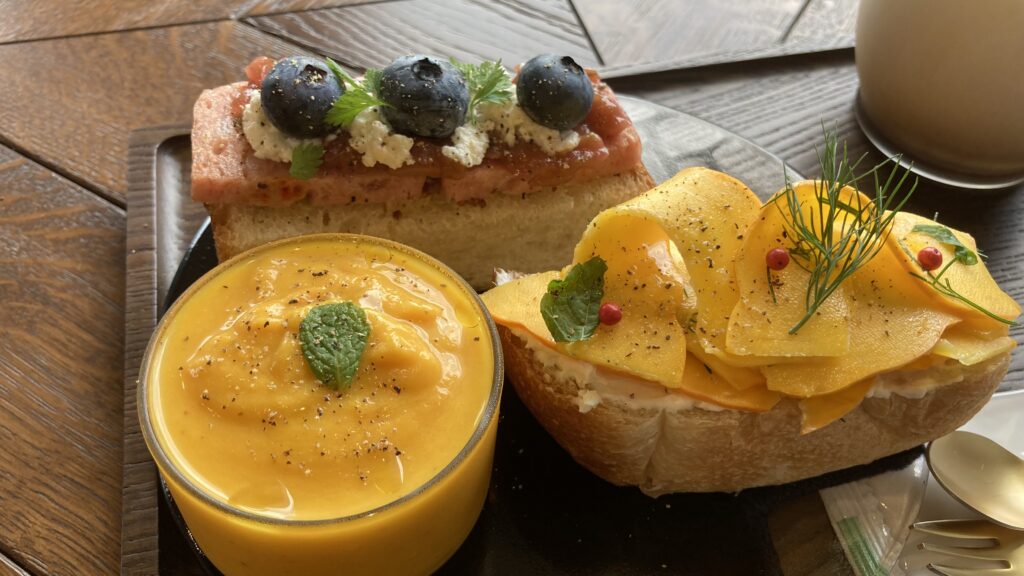 ひだまりカフェ（つくば市）2025年6月の特別トースト