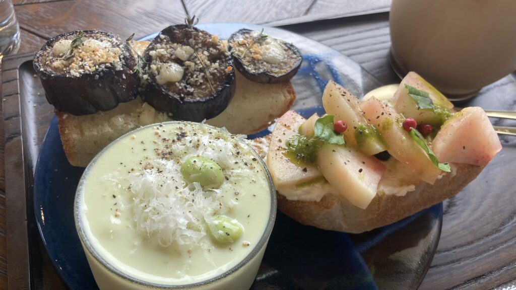 ひだまりカフェ（つくば市）2025年8月の特別トースト