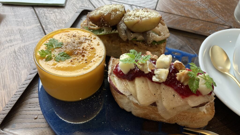 ひだまりカフェ（つくば市）2025年10月の特別トースト